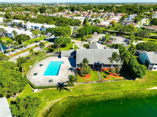 889 Hamilton Dr Unit 889B, Homestead, FL 33034 - aerial view of residential area featuring a pool