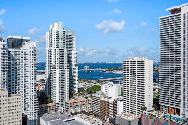 151 SE 1st St Unit 3102, Miami, FL 33131 - city view with a large body of water