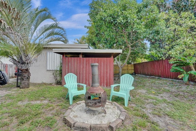 2435 Wilson St, Hollywood, FL 33020 - view of fenced backyard