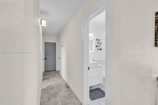 6601 Branch St, Hollywood, FL 33024 - corridor featuring a textured wall