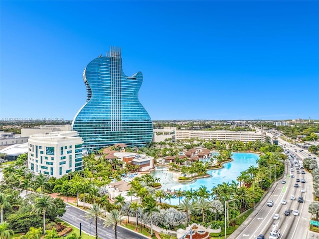 6601 Branch St, Hollywood, FL 33024 - view of property with a city view
