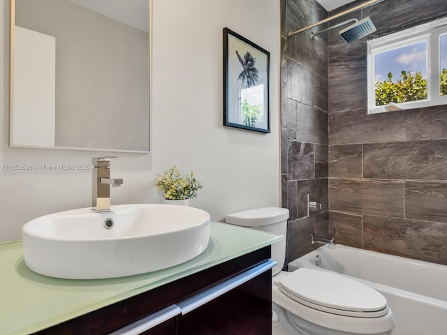 9510 NW 1st Ave, Miami Shores, FL 33150 - full bathroom with vanity and washtub / shower combination
