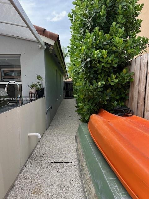 1988 SE 12th St, Homestead, FL 33035 - view of yard at twilight