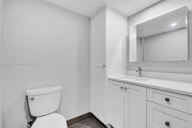 600 Three Islands Blvd Unit 1016, Hallandale Beach, FL 33009 - half bath with vanity and wood finished floors