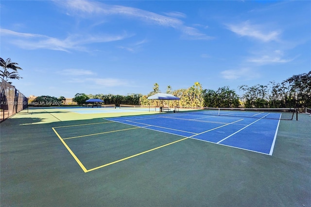 600 Three Islands Blvd Unit 1016, Hallandale Beach, FL 33009 - view of tennis court featuring community basketball court