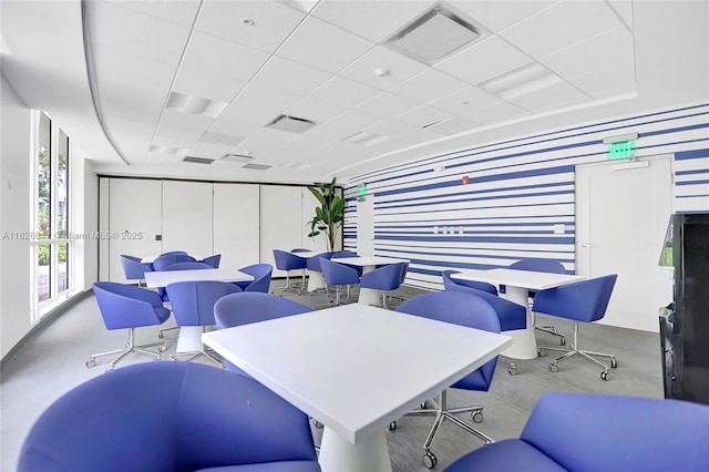 600 Three Islands Blvd Unit 1016, Hallandale Beach, FL 33009 - office area featuring a paneled ceiling