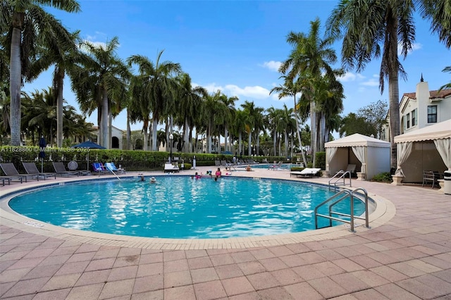 3055 NW 126th Ave Unit 107, Sunrise, FL 33323 - community pool with a patio