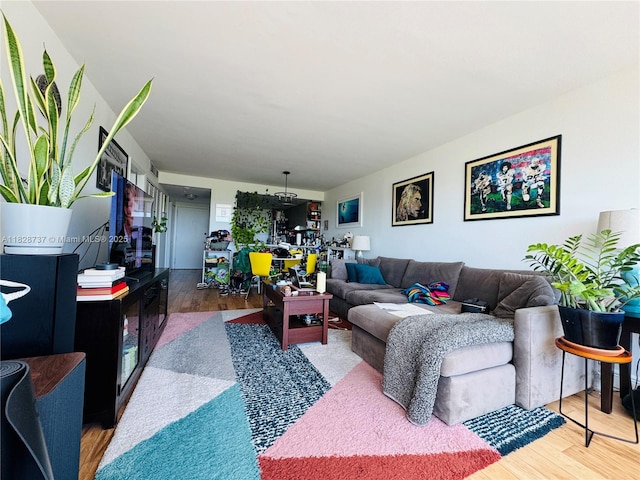8233 Harding Ave Unit 603, Miami Beach, FL 33141 - living area with wood finished floors