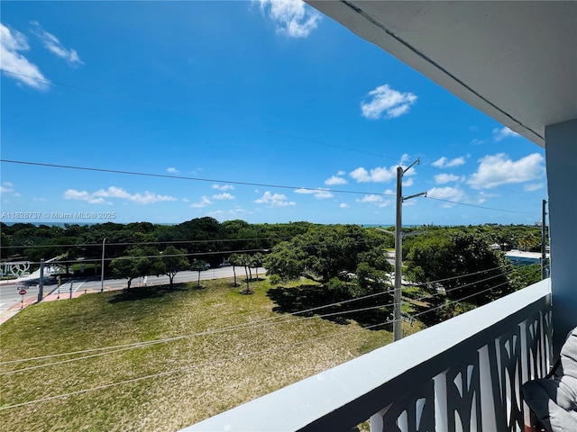 8233 Harding Ave Unit 603, Miami Beach, FL 33141 - view of balcony