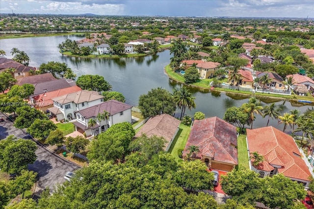 5046 SW 137th Ter, Miramar, FL 33027 - aerial view of residential area featuring a nearby body of water