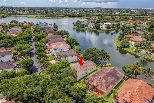 5046 SW 137th Ter, Miramar, FL 33027 - aerial view of residential area with a nearby body of water