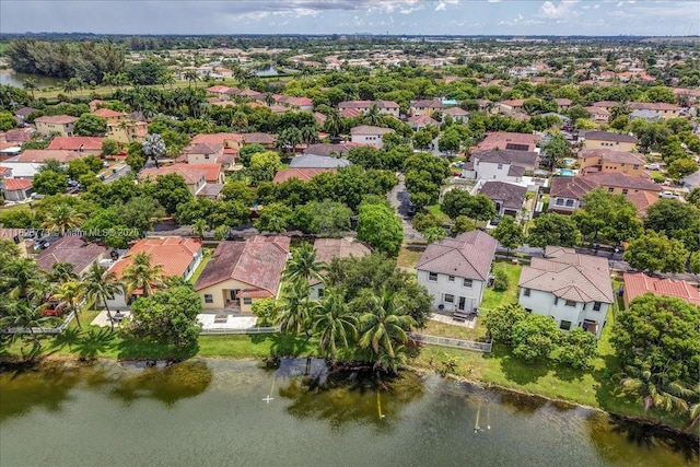 5046 SW 137th Ter, Miramar, FL 33027 - aerial perspective of suburban area featuring a large body of water