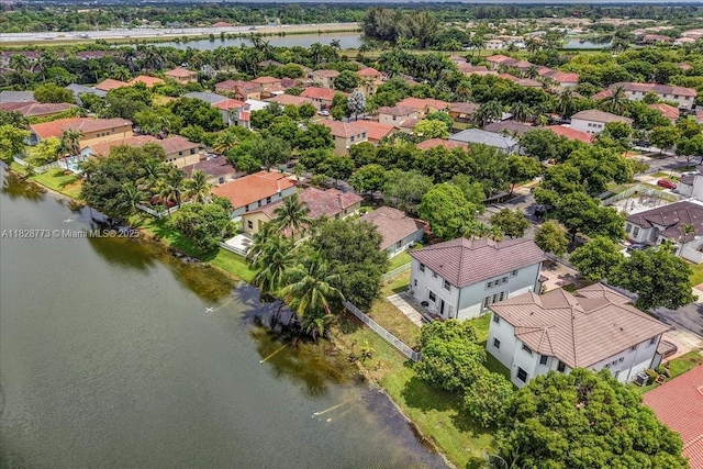 5046 SW 137th Ter, Miramar, FL 33027 - aerial view of residential area with a large body of water