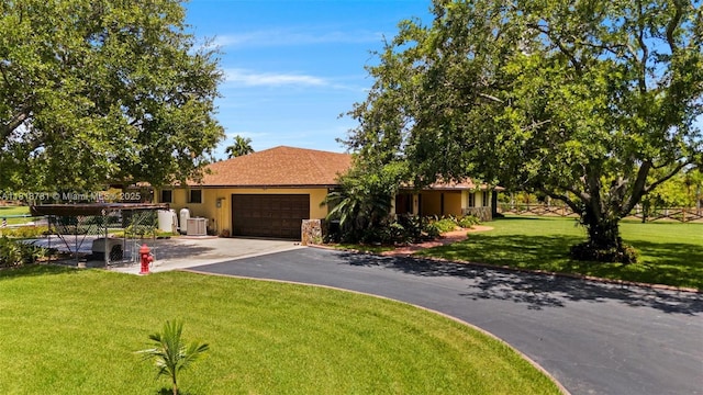 31260 SW 202nd Ave, Homestead, FL 33030 - single story home featuring driveway, an attached garage, a front yard, and stucco siding
