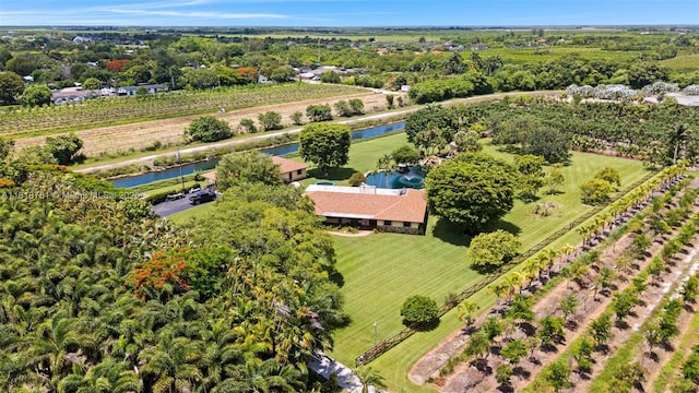 31260 SW 202nd Ave, Homestead, FL 33030 - aerial view of sparsely populated area featuring a large body of water and a tree filled landscape