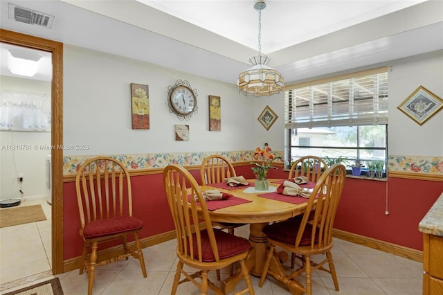 31260 SW 202nd Ave, Homestead, FL 33030 - dining room with light tile patterned floors and baseboards