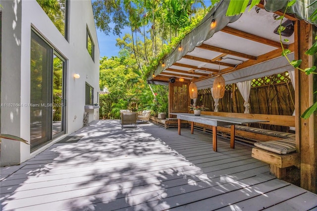 2427 Tequesta Ln, Miami, FL 33133 - view of deck