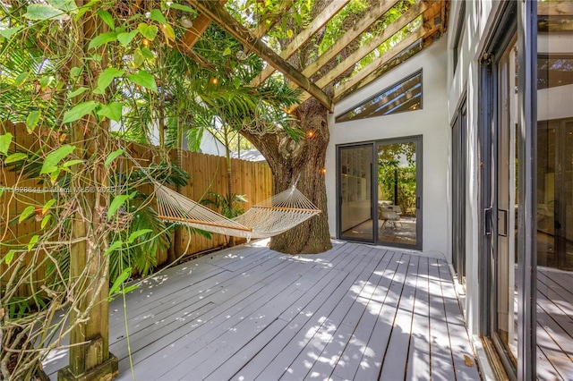 2427 Tequesta Ln, Miami, FL 33133 - view of deck