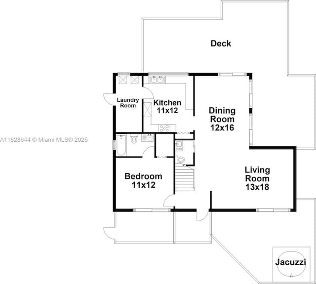 2427 Tequesta Ln, Miami, FL 33133 - view of room layout