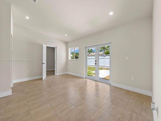 3455 E 1st Ct, Hialeah, FL 33013 - spare room featuring recessed lighting and light tile patterned floors