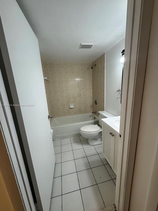 8075 NW 7th St Unit 318, Miami, FL 33126 - full bath with tile patterned flooring, shower / washtub combination, and vanity