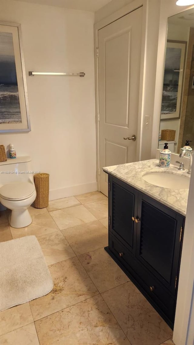 170 SE 14th St Unit 2405, Miami, FL 33131 - bathroom featuring vanity and toilet