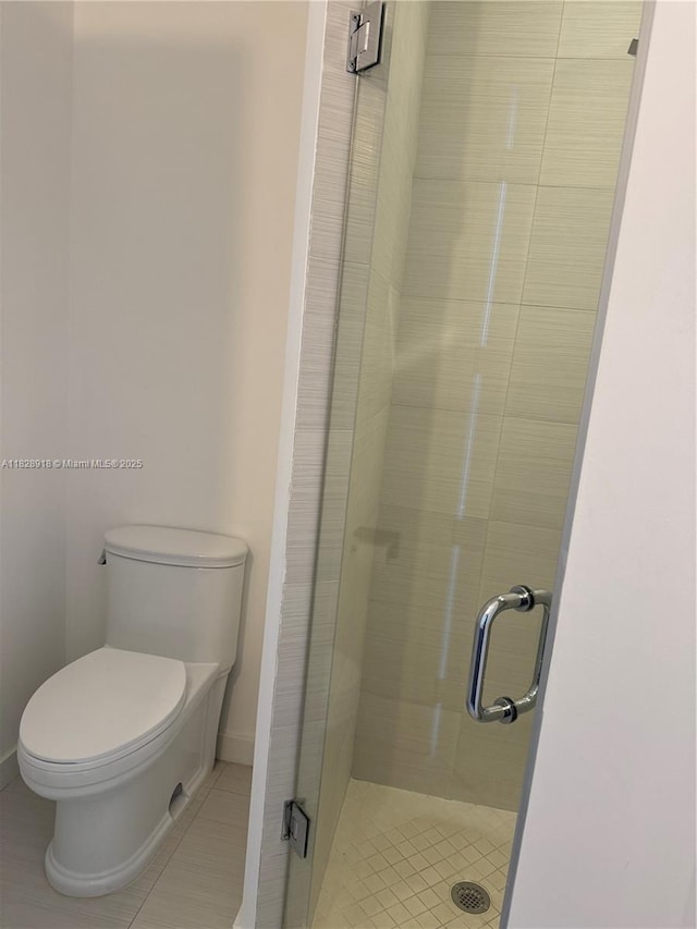1010 SW 2nd Ave Unit Ph06, Miami, FL 33130 - full bathroom featuring a stall shower and tile patterned floors