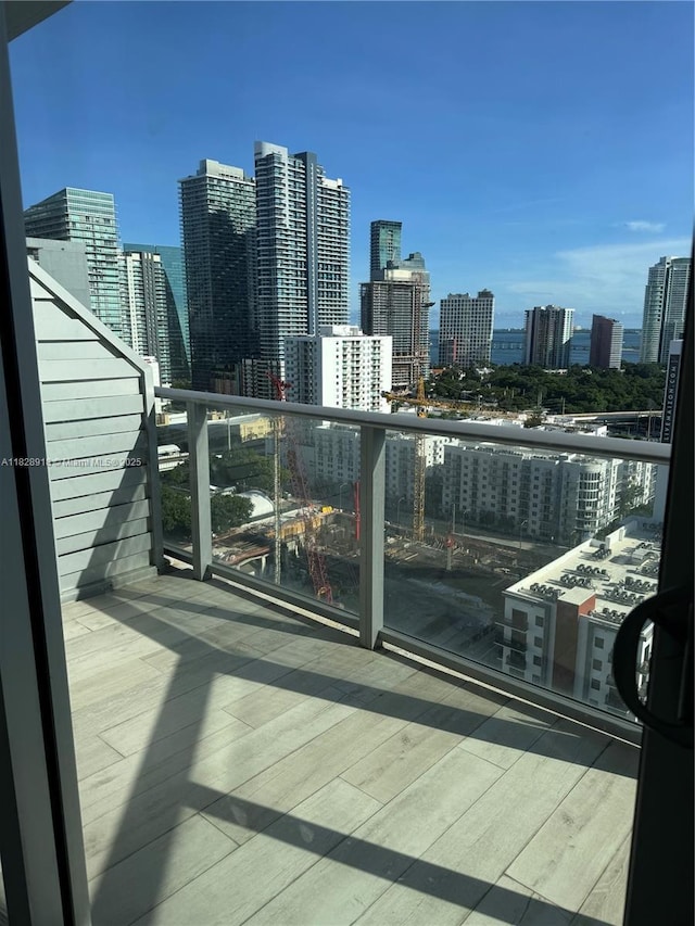 1010 SW 2nd Ave Unit Ph06, Miami, FL 33130 - balcony featuring a view of skyline