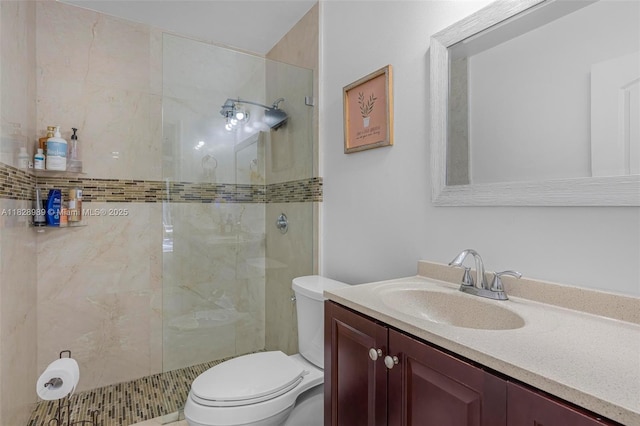 2620 SW 150th Ct, Miami, FL 33185 - bathroom featuring vanity and a tile shower