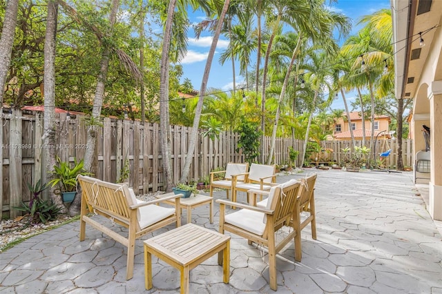 2620 SW 150th Ct, Miami, FL 33185 - fenced backyard featuring a patio