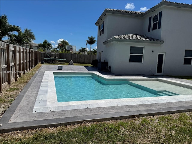 1433 SE 27th Ter, Homestead, FL 33035 - view of swimming pool with a fenced backyard and a patio area