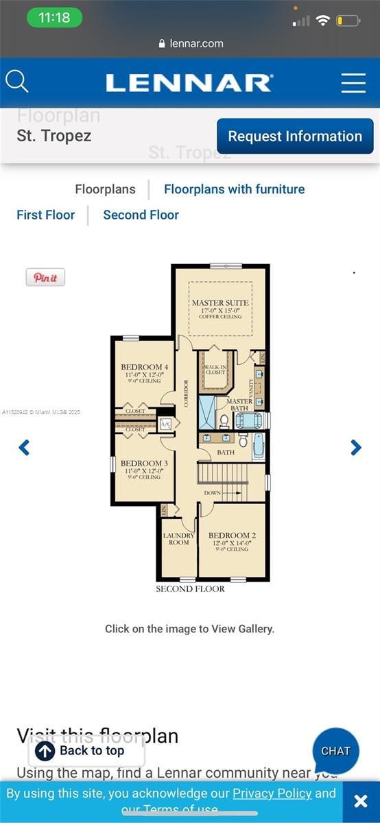 1433 SE 27th Ter, Homestead, FL 33035 - view of room layout