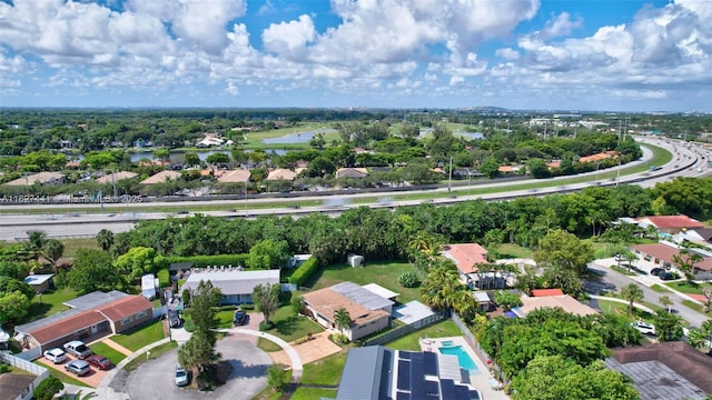 16702 NW 73rd Ct, Hialeah, FL 33015 - aerial view of residential area featuring a large body of water