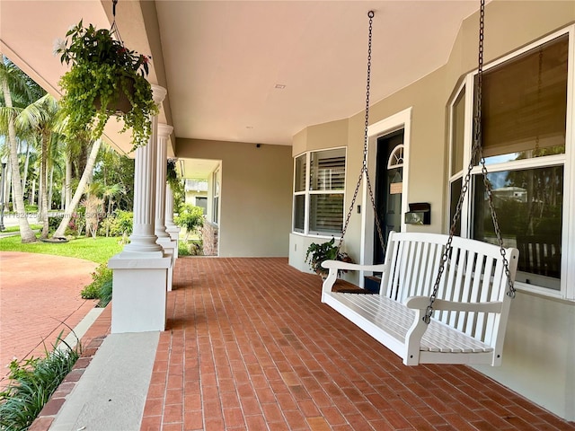 1330 Harrison St, Hollywood, FL 33019 - view of porch