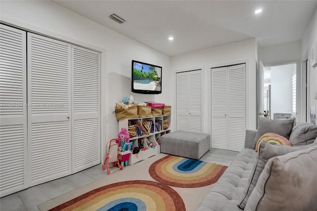 1330 Harrison St, Hollywood, FL 33019 - recreation room featuring recessed lighting
