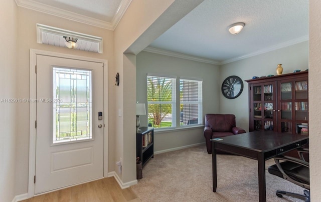 365 Cedarstone Way, Saint Augustine, FL 32092 - home office featuring ornamental molding and baseboards