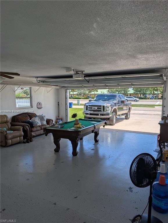 1206 Archdale St, Lehigh Acres, FL 33936 - garage with ceiling fan