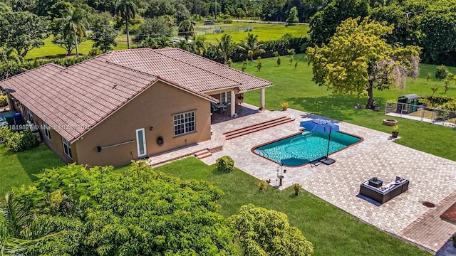12851 Luray Rd, Southwest Ranches, FL 33330 - view of swimming pool with a patio