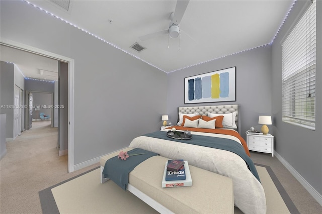 14776 SW 10th St Unit 10501, Pembroke Pines, FL 33027 - bedroom featuring carpet flooring and ceiling fan