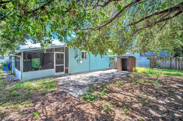 412 S 24th Ave, Hollywood, FL 33020 - rear view of house featuring a sunroom