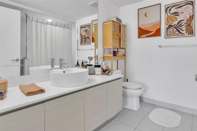 4250 Biscayne Blvd Unit 1217, Miami, FL 33137 - full bathroom with tile patterned flooring and vanity