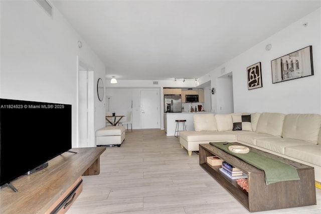 4250 Biscayne Blvd Unit 1217, Miami, FL 33137 - living area with light wood finished floors