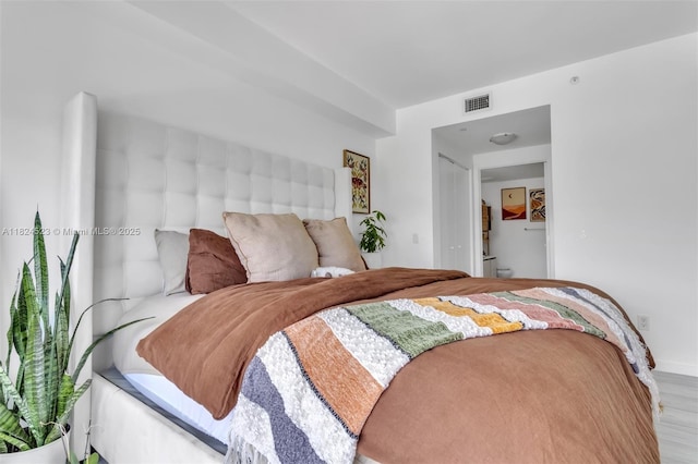 4250 Biscayne Blvd Unit 1217, Miami, FL 33137 - bedroom featuring wood finished floors