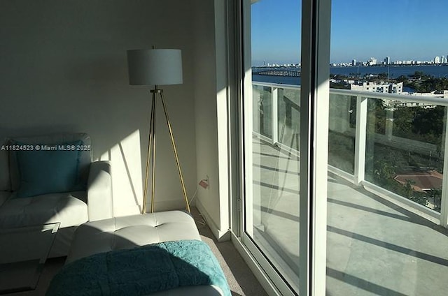 4250 Biscayne Blvd Unit 1217, Miami, FL 33137 - balcony featuring a water view