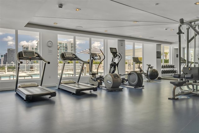 4250 Biscayne Blvd Unit 1217, Miami, FL 33137 - view of gym
