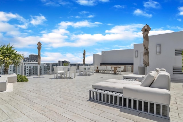 4250 Biscayne Blvd Unit 1217, Miami, FL 33137 - view of patio with outdoor dining space