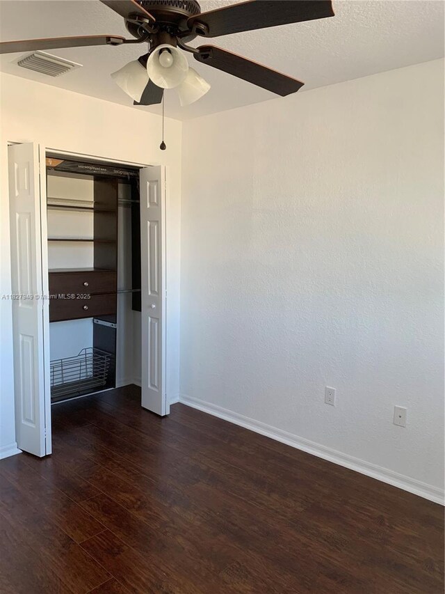 5907 Glasgow Way, Tamarac, FL 33321 - spare room featuring wood finished floors and a ceiling fan