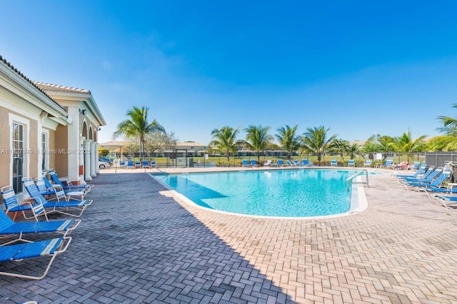 5907 Glasgow Way, Tamarac, FL 33321 - community pool with a patio