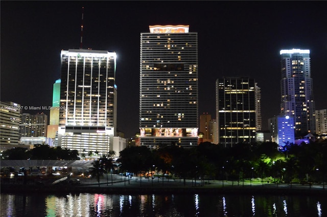 50 Biscayne Blvd Unit 4706, Miami, FL 33132 - view of city with a view of city lights