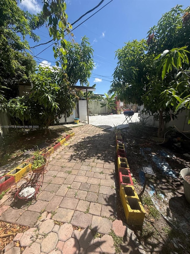 7900 SW 21st Ter, Miami, FL 33155 - view of patio / terrace with an outdoor structure